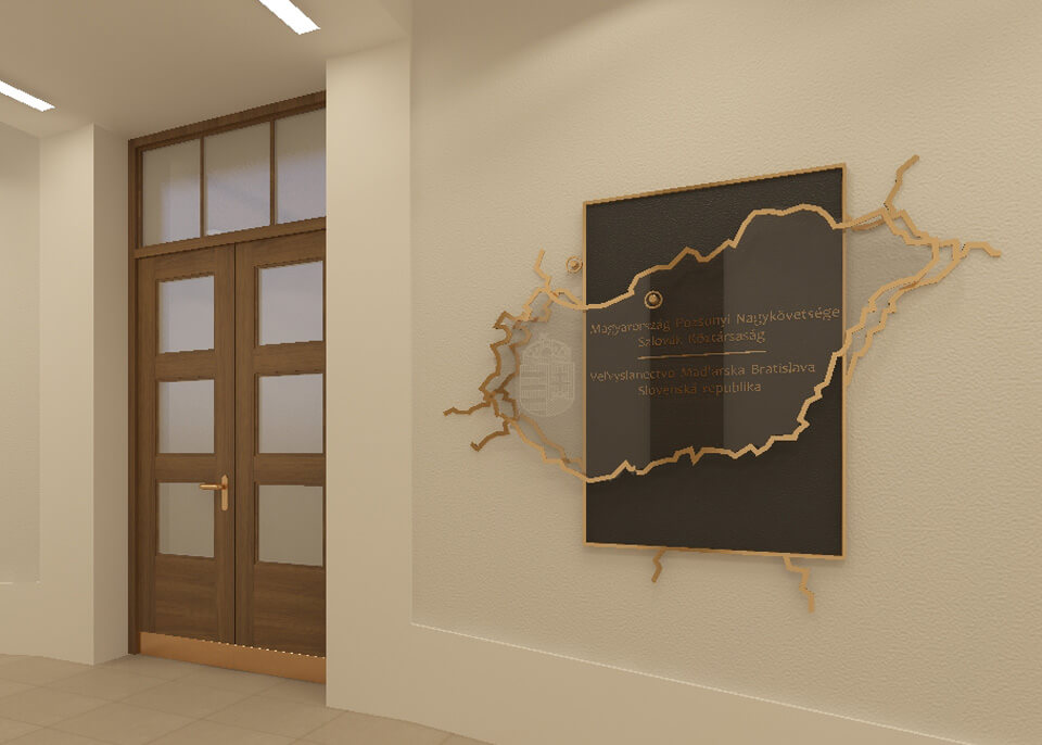 MAGYARORSZÁG POZSONYI NAGYKÖVETSÉGE ÚJ HIVATALI ÉPÜLET 12